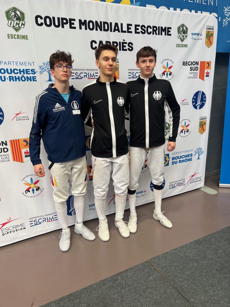 Kirill Schimann, Michel Mäder und Patrick Botschner bei den Jungs und Assol Chakyr bei den Mädchen vertraten die Farben des PSV Stuttgart  ...