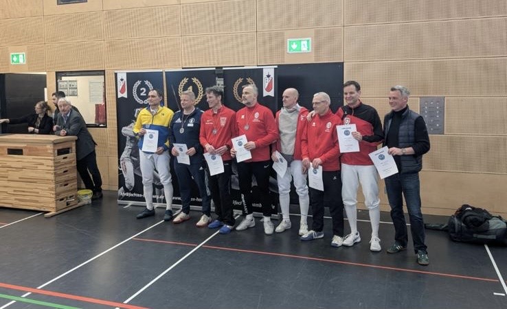 Schöne Nachrichten erreichten den PSV aus dem hohen Norden vom Veteranen Ranglistenturnier in Hamburg ...