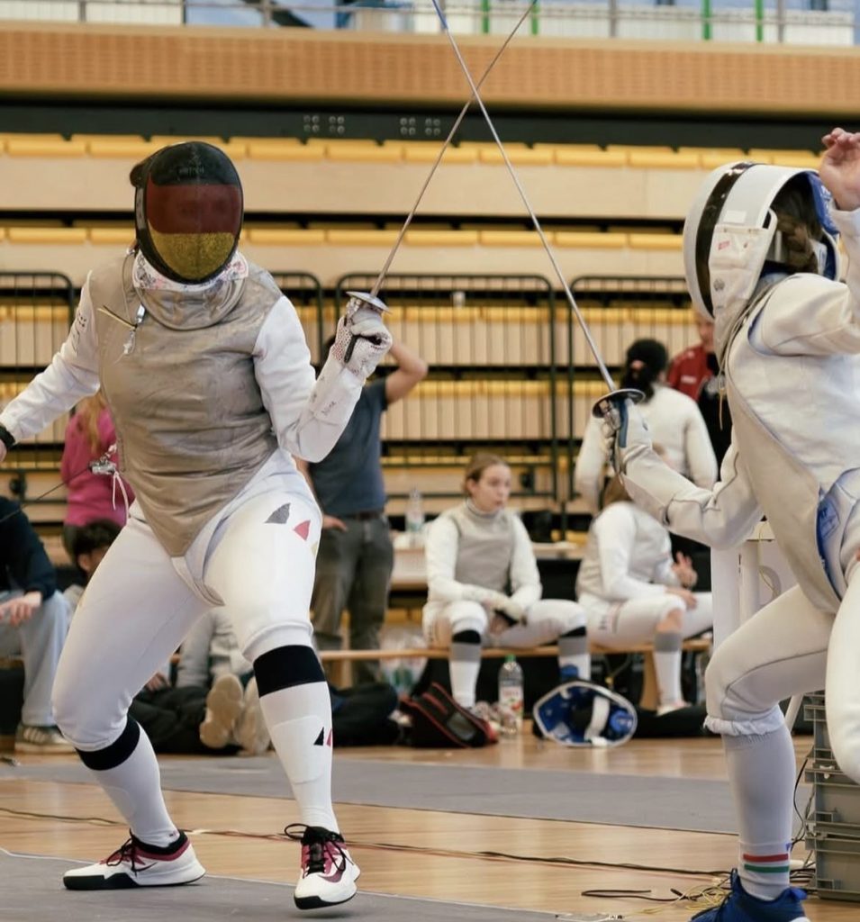 PSV-Fechterin Aline Rustler ging beim Vladimir-Mazuranic-Memorial-Turnier 2026 in Zagreb an den Start.