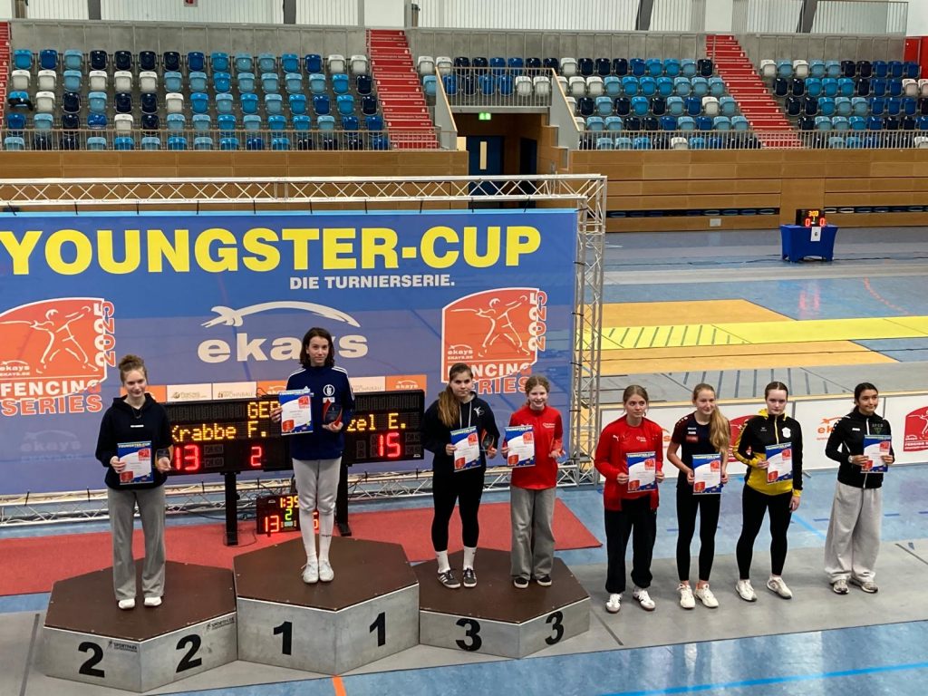 Beim vecturio-Sanssouci-Pokal, einem DFB Ranglistenturnier der Altersklasse U15, zeigten die erst 12-jährige Elisabeth Bejzel und Yihang Huang in Potsdam ihr Können ...